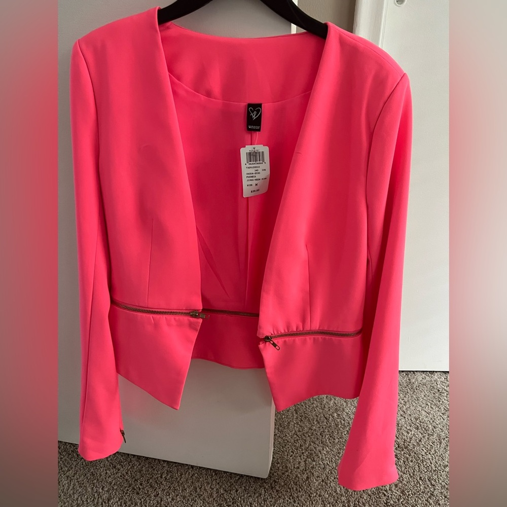 Hot pink blazer